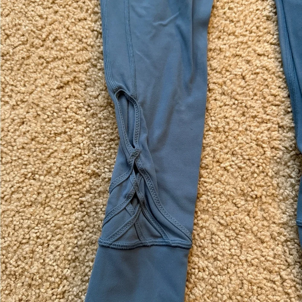 lululemon athletica Blue Leggings